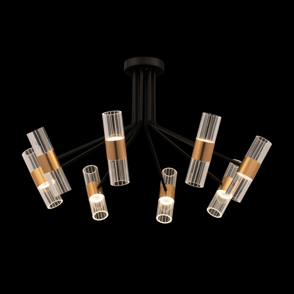 Потолочный светильник LED 67Вт Черный IP20 Mia FR6038CL-L80B Freya