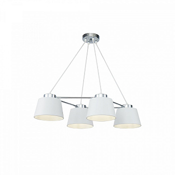Подвесной светильник 4*E27 60Вт Хром IP20 Barbara FR5004PL-04CH Freya