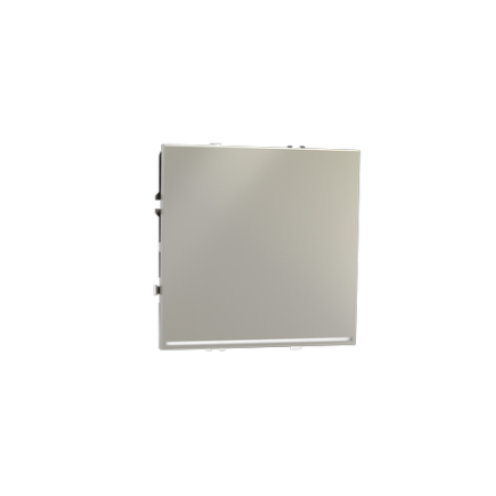 Проходной переключатель встраиваемый Voltum S70 одноклавишный с подсветкой 10А, (шелк)