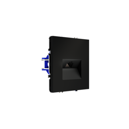 Розетка компьютерная встраиваемая Voltum S70 RJ45 КАТ.6, (черный матовый)