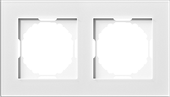 Donel A07 Natural Белое стекло рамка 2-я, серия DB