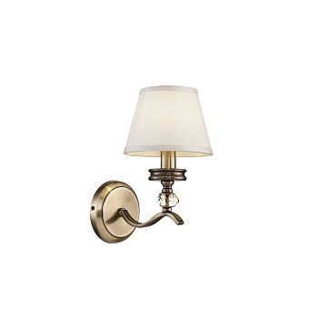 Настенный светильник (бра) 1*E14 40Вт Бронза Антик IP20 Alessandra FR2016WL-01BZ Freya