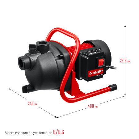 Поверхностный насос, 600 Вт ЗУБР