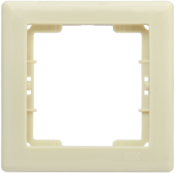 Рамка 1-местная РГ-1-БК BOLERO кремовый IEK