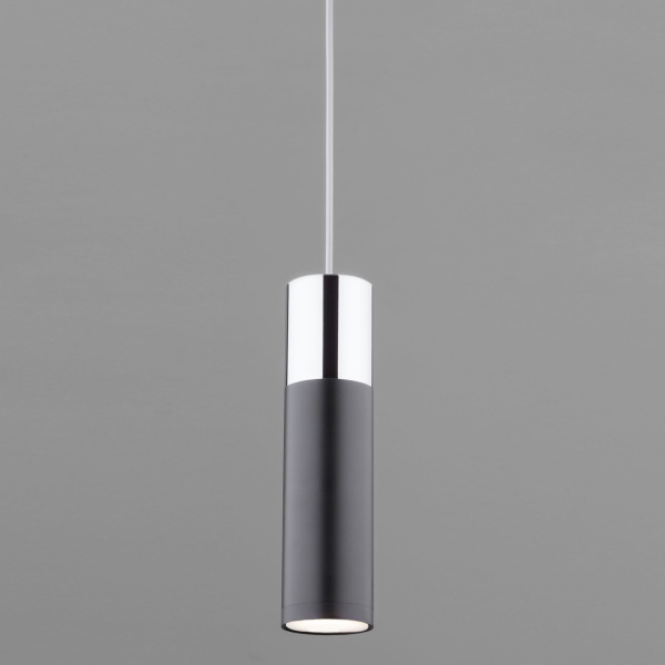 Подвесной светильник хром IP20 (50135/1 LED хром / черный) Eurosvet
