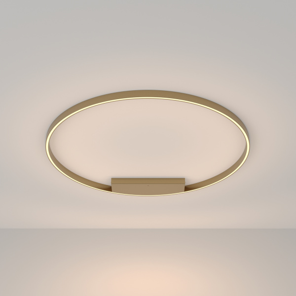 Потолочный светильник 1*LED 61Вт Латунь IP20 Rim MOD058CL-L65BS3K Maytoni