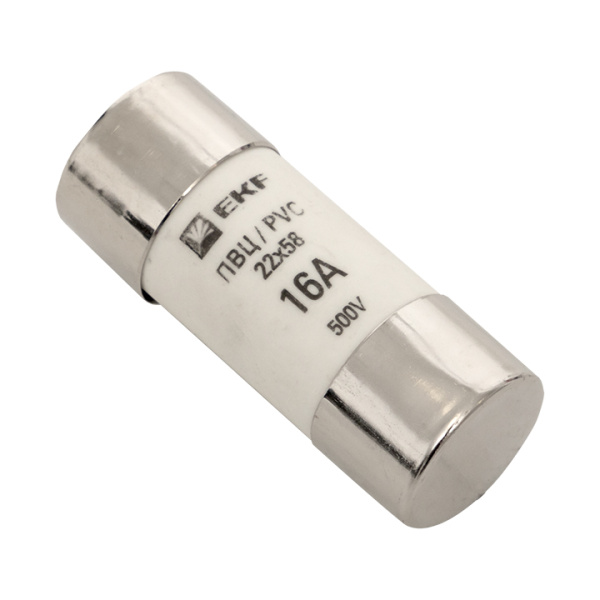 Плавкая вставка цилиндрическая ПВЦ (22х58) 16А PROxima EKF