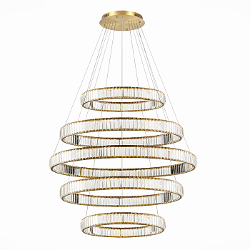 Люстра подвесная Латунь/Прозрачный LED 1*255Вт 4000К SL1622.303.05 ST LUCE