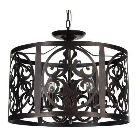 Подвесной светильник 5*E14 60Вт Коричневый IP20 Rustika H899-05-R Maytoni