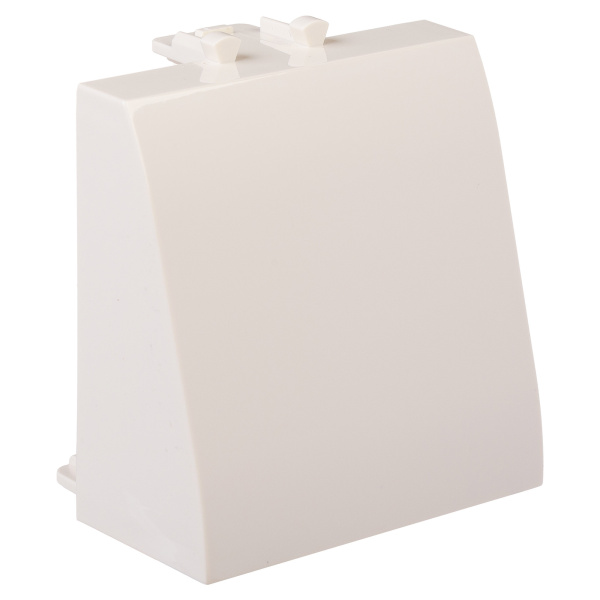 Вывод кабеля модульный "Avanti", "Ванильная дымка", 2 модуля DKC