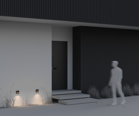 Подсветка для лестниц 3Вт 3000К Черный IP54 Mane O047SL-L3B3K Outdoor Maytoni