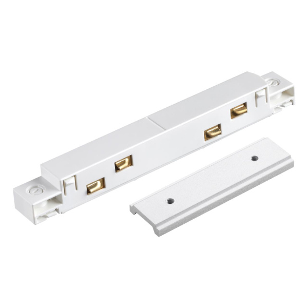 Соединитель с токопроводом прямой IP20 48V FLUM белый NOVOTECH