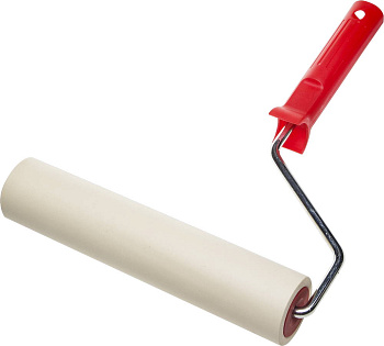 Валик прижимной "ЭКСПЕРТ" в сборе, резиновый, бюгель 8мм, 46x240мм ЗУБР Валик прижимной "ЭКСПЕРТ" в сборе, резиновый, бюгель 8мм, 46x240мм ЗУБР