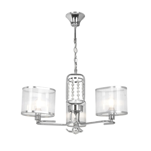 Люстра 3*E14 40Вт Хром IP20 Elin FR5016PL-03CH Freya