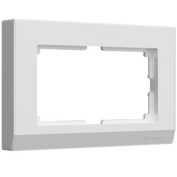 Stark Рамка для двойной розетки (белый) Werkel