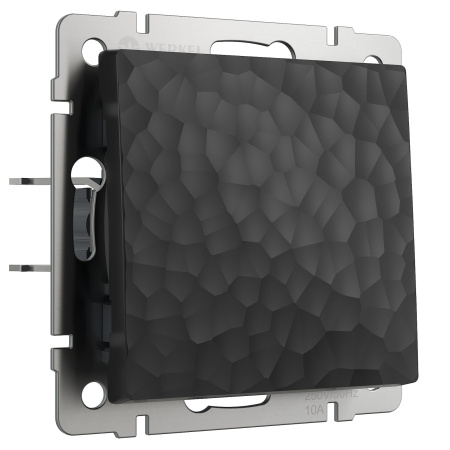 Hammer Механизм выключателя СУ 1 кл. 10А Черный IP20 Werkel