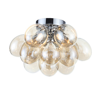 Люстра потолочная Хром/Коньячный G9 6*5Вт SL432.202.06 ST LUCE