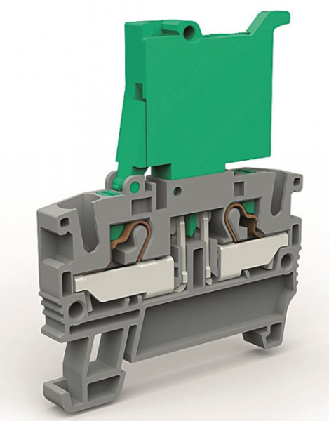 Клемма с держателем предохранителя на 4 кв.мм (B) DKC Клемма с держателем предохранителя на 4 кв.мм (B) DKC
