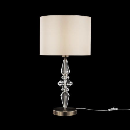 Настольная лампа 1*E27 40Вт Бронза IP20 Monte Carlo DIA091TL-01BZ Maytoni