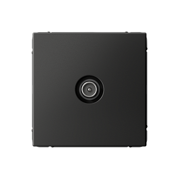 ARTGALLERY TV РОЗЕТКА оконечная 1DB, механизм, БАЗАЛЬТ Systeme Electric