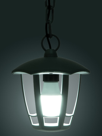 Светильник садово-парковый "СИТИ" НСУ 07-60-002 У1 6-ти гранник подвесной серый TDM