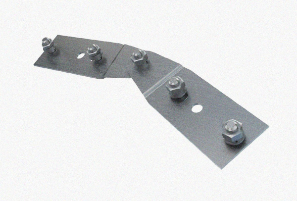 Соединитель шарнирный СШ.ЛМх80 УХЛ1, оцинкованный лист, S1,5