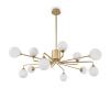 Люстра 12*G9 40Вт Матовое Золото IP20 Alexis FR5120PL-12G Freya