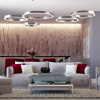 Подвесной св-к IP20 LED 32W 1300Лм 4000K BRIZZI мат.никель/металл ODEON LIGHT