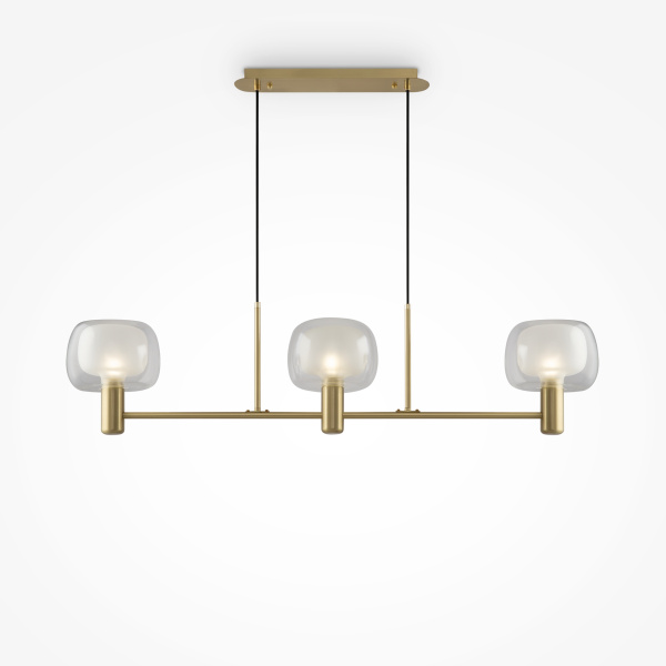 Подвесной светильник 3*E14 60Вт Золото IP20 Vision MOD411PL-03G Maytoni