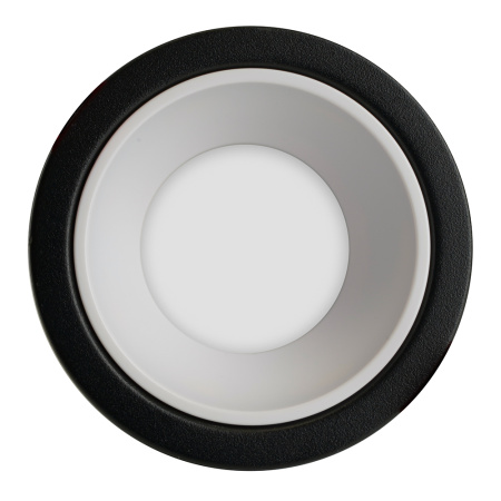 Светильник потолочный встраиваемый, MR16 G5.3, черный + белый DL3102 Feron