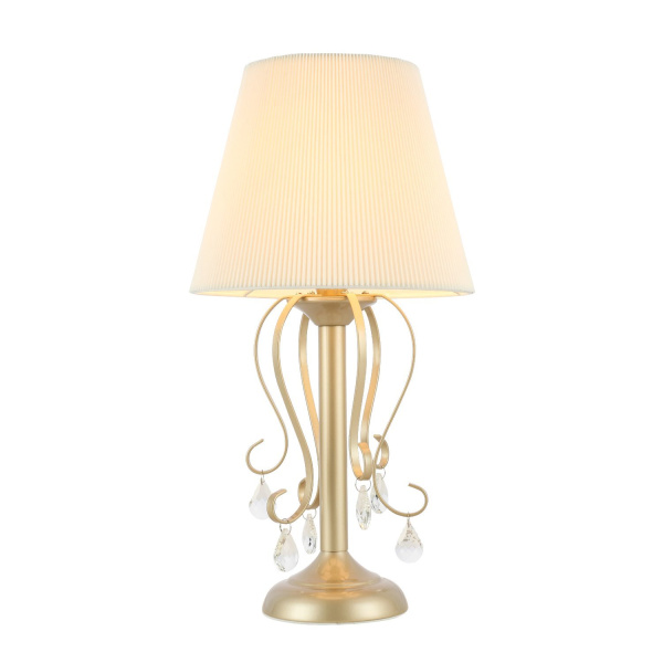 Прикроватная лампа Золотистый/Белый E14 1*40Вт SL177.204.01 EVOLUCE