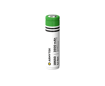 Аккумулятор 18650 Li-Ion 3500mAh с защитой Armytek