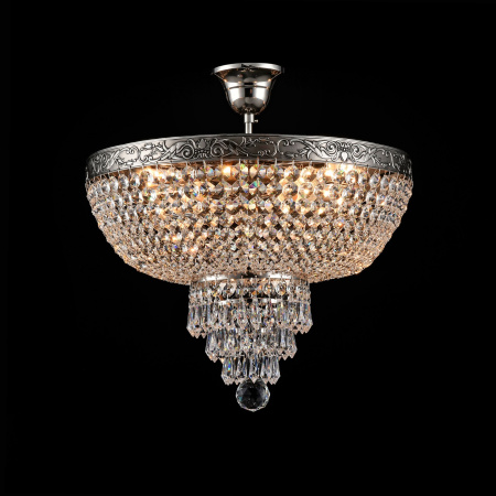 Люстра 5*E27 60Вт Никель Антик IP20 Palace DIA890-CL-05-N Maytoni