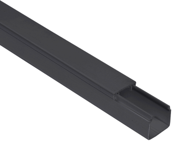 Кабель-канал магистральный 16х16 ЭЛЕКОР черный (84м) IEK