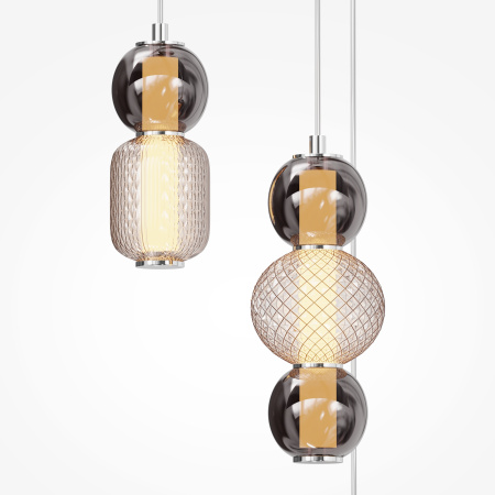 Подвесной светильник LED 33Вт Хром IP20 Drop MOD273PL-L33CH3K Maytoni