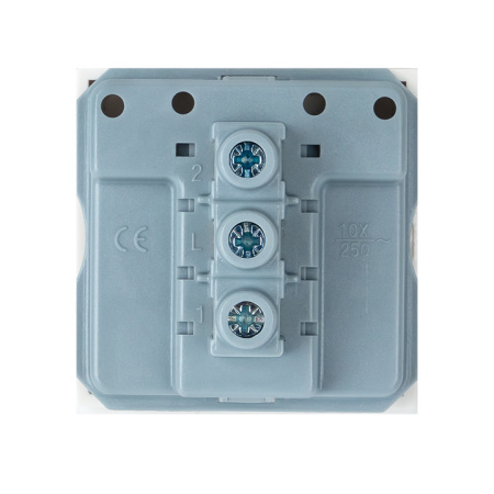 Выключатель 1-кл, проходной 10А, без индикатора EKF