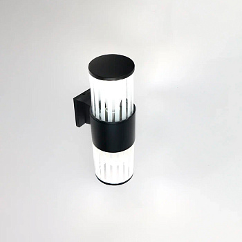 Фасадный светильник GWL-2E27-M-IP65 Черный Кальдера General