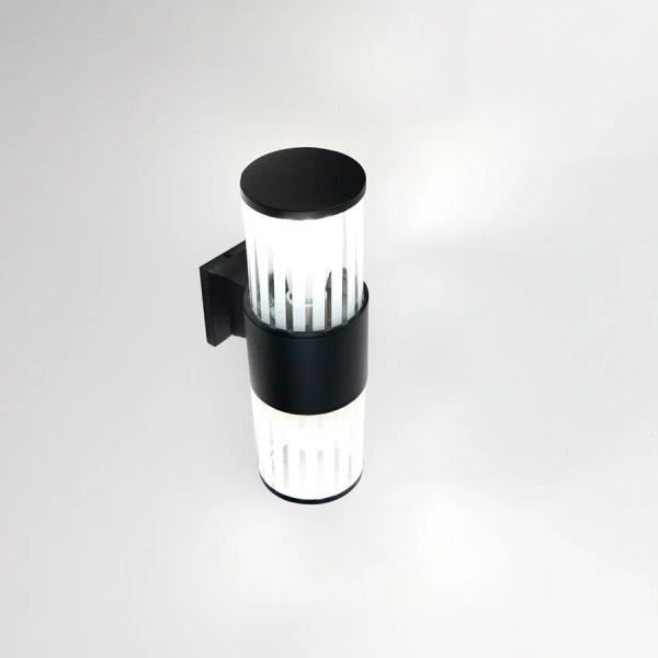 Фасадный светильник GWL-2E27-M-IP65 Черный Кальдера General