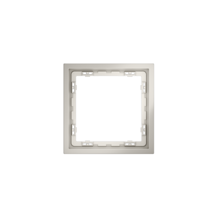 Рамка пластиковая Voltum S70 на 1 пост, (кашемир)