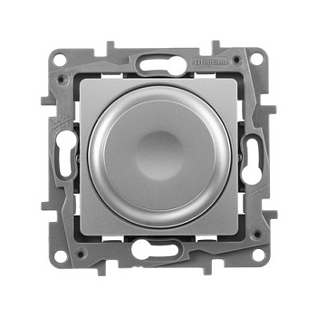 Etika Механизм светорегулятора СУ поворотный без нейтрали . алюминий IP20 Legrand