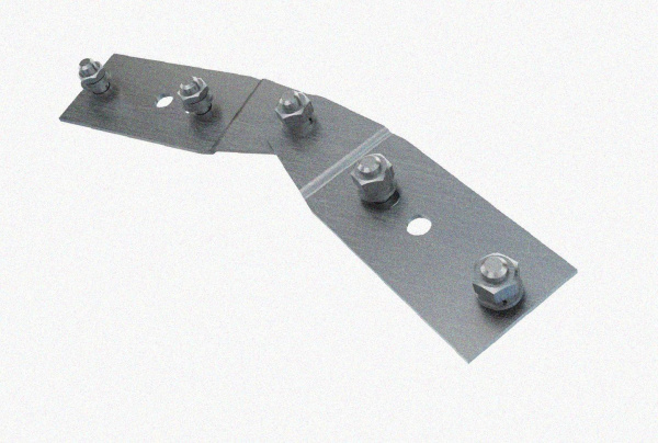 Соединитель шарнирный СШ.ЛМх150х1,5 УТ1,5, оцинкованный лист, S1,5