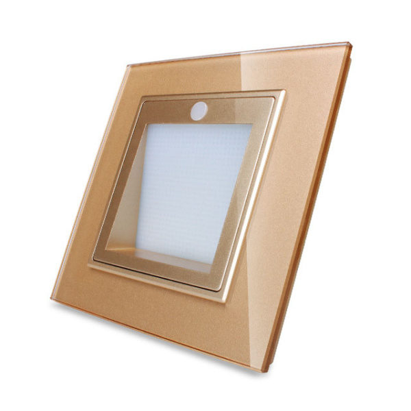 Подсветка лестницы золотая Livolo