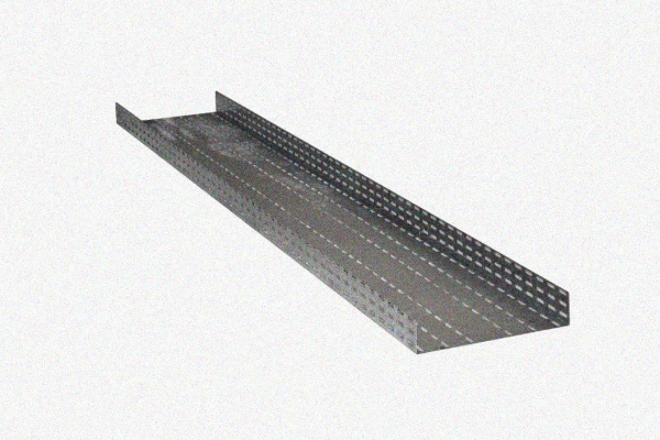 Лоток глухой ЛМГ 400х65х3000 УХЛ1, оцинкованный лист, S1,5
