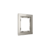 Рамка стеклянная Voltum S70 на 1 пост, (кашемир, стекло)