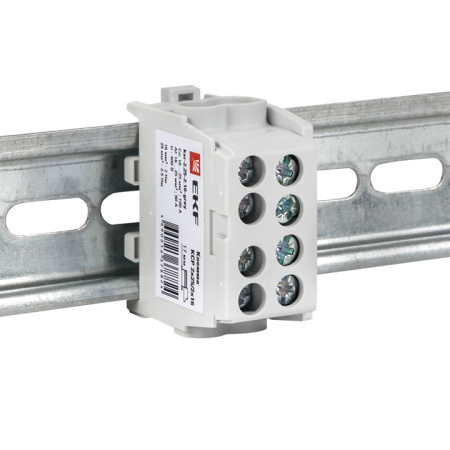 Клемма распределительная КСР с двойным винтом 2x25/2x16 серая PROxima EKF