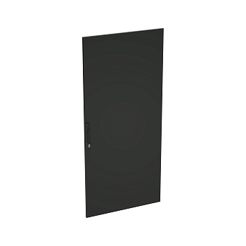 Дверь сплошная одностворчатая для IT-CQE 1200 x 600 RAL9005 DKC