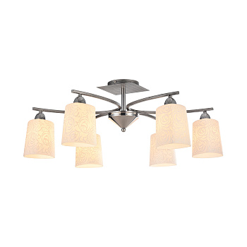 Потолочный светильник 6*E14 40Вт Хром IP20 Ciclo FR5117CL-06CH Freya