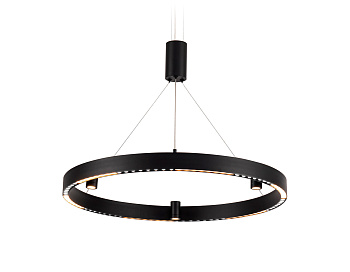 Светильник подвесной светодиодный FL5845/1+3 BK черный 40W 3000K/4200K/6400K D600*1200 (без ПДУ) Ambrella Light