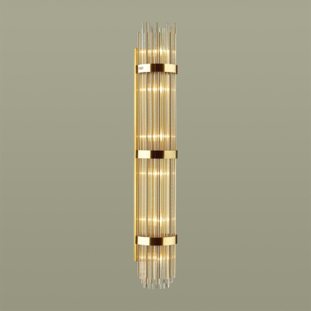 Настенный св-к E14 6*40W высота 1300см EMPIRE золото/стекло ODEON LIGHT