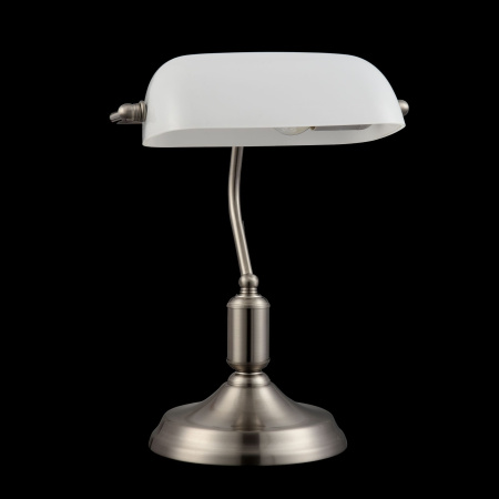 Настольная лампа 1*E27 40Вт Никель IP20 Kiwi Z153-TL-01-N Maytoni